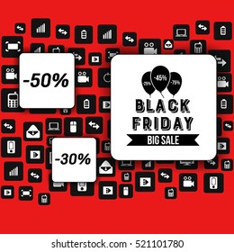 Abstract vector black friday sale layout background. For art template design, list, page, mockup brochure style, banner, idea, cover, booklet, print, flyer, book, blank, card, ad, sign, poster, badge.