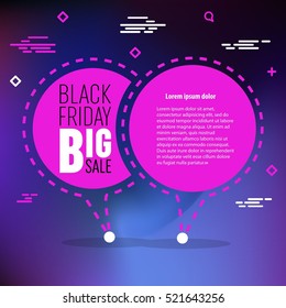 Abstract vector black friday sale layout background. For art template design, list, page, mockup brochure style, banner, idea, cover, booklet, print, flyer, book, blank, card, ad, sign, poster, badge.