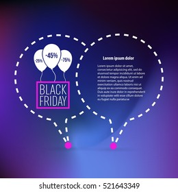 Abstract vector black friday sale layout background. For art template design, list, page, mockup brochure style, banner, idea, cover, booklet, print, flyer, book, blank, card, ad, sign, poster, badge.