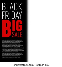 Abstract vector black friday sale layout background. For art template design, list, page, mockup brochure style, banner, idea, cover, booklet, print, flyer, book, blank, card, ad, sign, poster, badge.