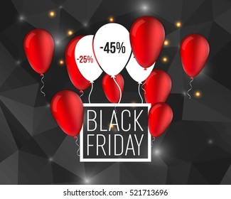 Abstract vector black friday sale layout background. For art template design, list, page, mockup brochure style, banner, idea, cover, booklet, print, flyer, book, blank, card, ad, sign, poster, badge.