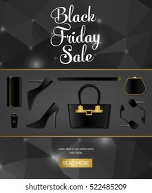 Abstract vector black friday sale layout background. For art template design, list, page, mockup brochure style, banner, idea, cover, booklet, print, flyer, book, blank, card, ad, sign, poster, badge.