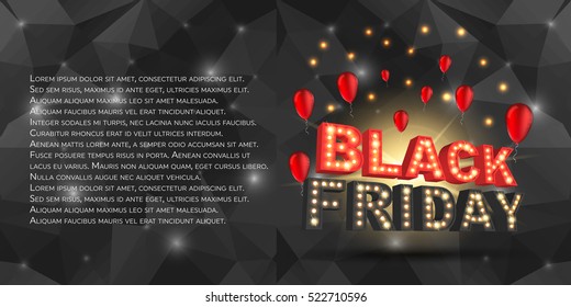 Abstract vector black friday sale layout background. For art template design, list, page, mockup brochure style, banner, idea, cover, booklet, print, flyer, book, blank, card, ad, sign, poster, badge.