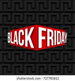Abstract vector black friday sale layout background. For art template design, list, page, mockup brochure style, banner, idea, cover, booklet, print, flyer, book, blank, card, ad, sign, poster, badge.