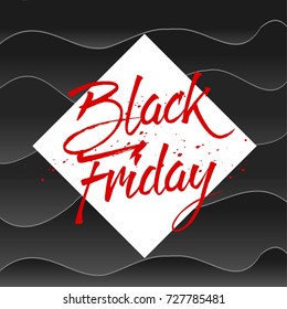 Abstract vector black friday sale layout background. For art template design, list, page, mockup brochure style, banner, idea, cover, booklet, print, flyer, book, blank, card, ad, sign, poster, badge.