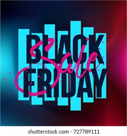 Abstract vector black friday sale layout background. For art template design, list, page, mockup brochure style, banner, idea, cover, booklet, print, flyer, book, blank, card, ad, sign, poster, badge.