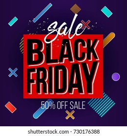 Abstract vector black friday sale layout background. For art template design, list, page, mockup brochure style, banner, idea, cover, booklet, print, flyer, book, blank, card, ad, sign, poster, badge.