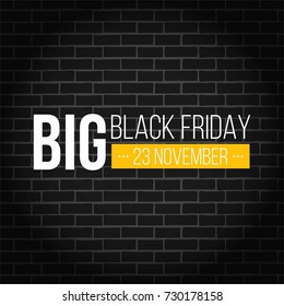 Abstract vector black friday sale layout background. For art template design, list, page, mockup brochure style, banner, idea, cover, booklet, print, flyer, book, blank, card, ad, sign, poster, badge.