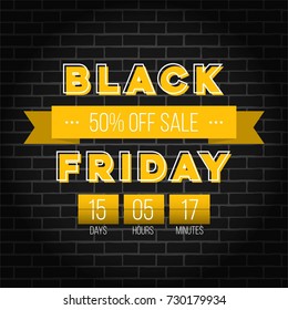 Abstract vector black friday sale layout background. For art template design, list, page, mockup brochure style, banner, idea, cover, booklet, print, flyer, book, blank, card, ad, sign, poster, badge.