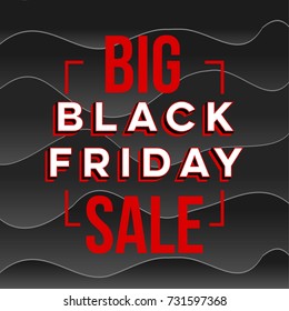 Abstract vector black friday sale layout background. For art template design, list, page, mockup brochure style, banner, idea, cover, booklet, print, flyer, book, blank, card, ad, sign, poster, badge.