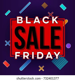 Abstract vector black friday sale layout background. For art template design, list, page, mockup brochure style, banner, idea, cover, booklet, print, flyer, book, blank, card, ad, sign, poster, badge.