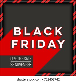 Abstract vector black friday sale layout background. For art template design, list, page, mockup brochure style, banner, idea, cover, booklet, print, flyer, book, blank, card, ad, sign, poster, badge.