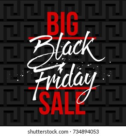 Abstract vector black friday sale layout background. For art template design, list, page, mockup brochure style, banner, idea, cover, booklet, print, flyer, book, blank, card, ad, sign, poster, badge.