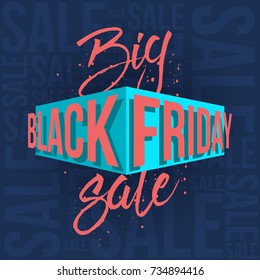 Abstract vector black friday sale layout background. For art template design, list, page, mockup brochure style, banner, idea, cover, booklet, print, flyer, book, blank, card, ad, sign, poster, badge.