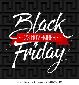 Abstract vector black friday sale layout background. For art template design, list, page, mockup brochure style, banner, idea, cover, booklet, print, flyer, book, blank, card, ad, sign, poster, badge.