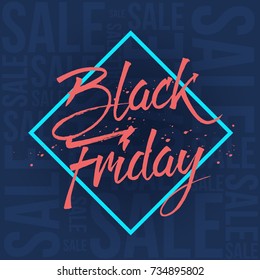 Abstract vector black friday sale layout background. For art template design, list, page, mockup brochure style, banner, idea, cover, booklet, print, flyer, book, blank, card, ad, sign, poster, badge.