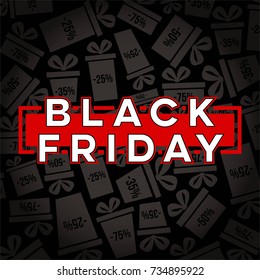 Abstract vector black friday sale layout background. For art template design, list, page, mockup brochure style, banner, idea, cover, booklet, print, flyer, book, blank, card, ad, sign, poster, badge.