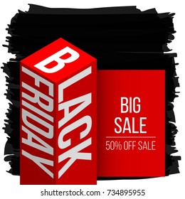 Abstract vector black friday sale layout background. For art template design, list, page, mockup brochure style, banner, idea, cover, booklet, print, flyer, book, blank, card, ad, sign, poster, badge.