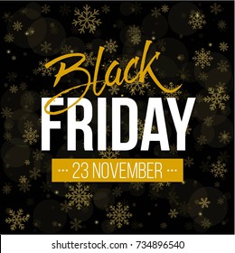 Abstract vector black friday sale layout background. For art template design, list, page, mockup brochure style, banner, idea, cover, booklet, print, flyer, book, blank, card, ad, sign, poster, badge.