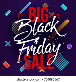 Abstract vector black friday sale layout background. For art template design, list, page, mockup brochure style, banner, idea, cover, booklet, print, flyer, book, blank, card, ad, sign, poster, badge.