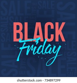 Abstract vector black friday sale layout background. For art template design, list, page, mockup brochure style, banner, idea, cover, booklet, print, flyer, book, blank, card, ad, sign, poster, badge.