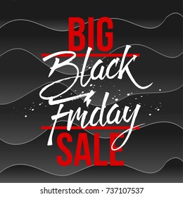 Abstract vector black friday sale layout background. For art template design, list, page, mockup brochure style, banner, idea, cover, booklet, print, flyer, book, blank, card, ad, sign, poster, badge.