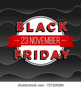Abstract vector black friday sale layout background. For art template design, list, page, mockup brochure style, banner, idea, cover, booklet, print, flyer, book, blank, card, ad, sign, poster, badge.