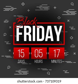 Abstract vector black friday sale layout background. For art template design, list, page, mockup brochure style, banner, idea, cover, booklet, print, flyer, book, blank, card, ad, sign, poster, badge.
