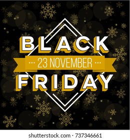 Abstract vector black friday sale layout background. For art template design, list, page, mockup brochure style, banner, idea, cover, booklet, print, flyer, book, blank, card, ad, sign, poster, badge.