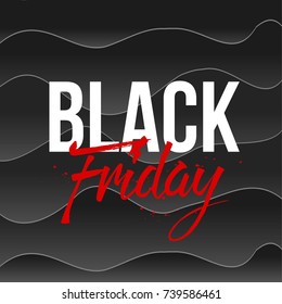 Abstract vector black friday sale layout background. For art template design, list, page, mockup brochure style, banner, idea, cover, booklet, print, flyer, book, blank, card, ad, sign, poster, badge.