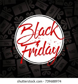 Abstract vector black friday sale layout background. For art template design, list, page, mockup brochure style, banner, idea, cover, booklet, print, flyer, book, blank, card, ad, sign, poster, badge.