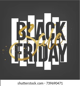 Abstract vector black friday sale layout background. For art template design, list, page, mockup brochure style, banner, idea, cover, booklet, print, flyer, book, blank, card, ad, sign, poster, badge.