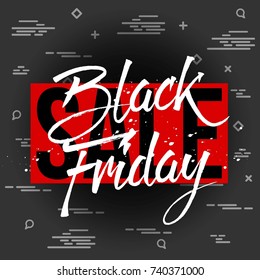 Abstract vector black friday sale layout background. For art template design, list, page, mockup brochure style, banner, idea, cover, booklet, print, flyer, book, blank, card, ad, sign, poster, badge.