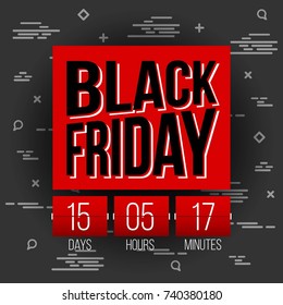 Abstract vector black friday sale layout background. For art template design, list, page, mockup brochure style, banner, idea, cover, booklet, print, flyer, book, blank, card, ad, sign, poster, badge.