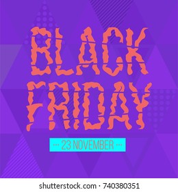 Abstract vector black friday sale layout background. For art template design, list, page, mockup brochure style, banner, idea, cover, booklet, print, flyer, book, blank, card, ad, sign, poster, badge.