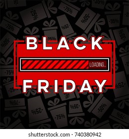 Abstract vector black friday sale layout background. For art template design, list, page, mockup brochure style, banner, idea, cover, booklet, print, flyer, book, blank, card, ad, sign, poster, badge.