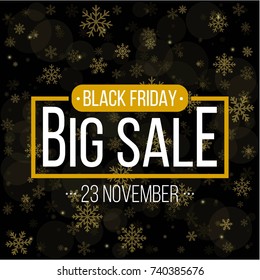 Abstract vector black friday sale layout background. For art template design, list, page, mockup brochure style, banner, idea, cover, booklet, print, flyer, book, blank, card, ad, sign, poster, badge.