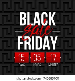 Abstract vector black friday sale layout background. For art template design, list, page, mockup brochure style, banner, idea, cover, booklet, print, flyer, book, blank, card, ad, sign, poster, badge.