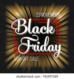 Abstract vector black friday sale layout background. For art template design, list, page, mockup brochure style, banner, idea, cover, booklet, print, flyer, book, blank, card, ad, sign, poster, badge.