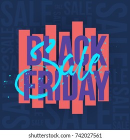 Abstract vector black friday sale layout background. For art template design, list, page, mockup brochure style, banner, idea, cover, booklet, print, flyer, book, blank, card, ad, sign, poster, badge.