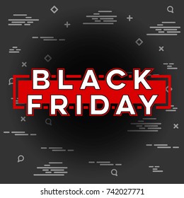 Abstract vector black friday sale layout background. For art template design, list, page, mockup brochure style, banner, idea, cover, booklet, print, flyer, book, blank, card, ad, sign, poster, badge.