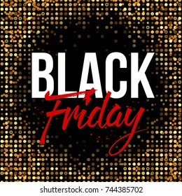 Abstract vector black friday sale layout background. For art template design, list, page, mockup brochure style, banner, idea, cover, booklet, print, flyer, book, blank, card, ad, sign, poster, badge.