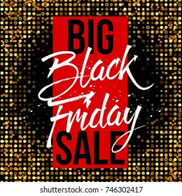 Abstract vector black friday sale layout background. For art template design, list, page, mockup brochure style, banner, idea, cover, booklet, print, flyer, book, blank, card, ad, sign, poster, badge.