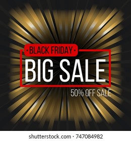 Abstract vector black friday sale layout background. For art template design, list, page, mockup brochure style, banner, idea, cover, booklet, print, flyer, book, blank, card, ad, sign, poster, badge.