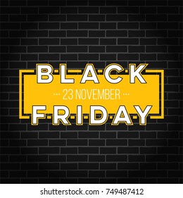 Abstract vector black friday sale layout background. For art template design, list, page, mockup brochure style, banner, idea, cover, booklet, print, flyer, book, blank, card, ad, sign, poster, badge.