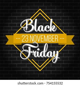 Abstract vector black friday sale layout background. For art template design, list, page, mockup brochure style, banner, idea, cover, booklet, print, flyer, book, blank, card, ad, sign, poster, badge.