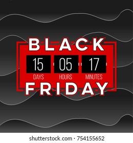 Abstract vector black friday sale layout background. For art template design, list, page, mockup brochure style, banner, idea, cover, booklet, print, flyer, book, blank, card, ad, sign, poster, badge.