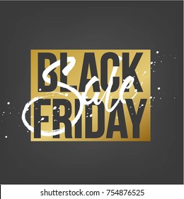 Abstract vector black friday sale layout background. For art template design, list, page, mockup brochure style, banner, idea, cover, booklet, print, flyer, book, blank, card, ad, sign, poster, badge.