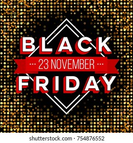 Abstract vector black friday sale layout background. For art template design, list, page, mockup brochure style, banner, idea, cover, booklet, print, flyer, book, blank, card, ad, sign, poster, badge.