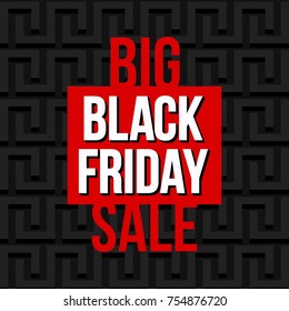 Abstract vector black friday sale layout background. For art template design, list, page, mockup brochure style, banner, idea, cover, booklet, print, flyer, book, blank, card, ad, sign, poster, badge.